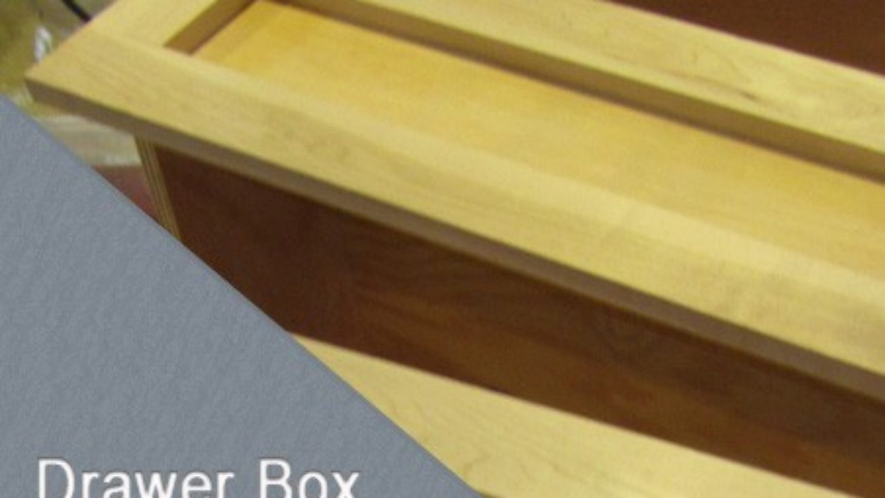 Building The Drawer Box