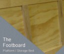 Platform Bed Footboard