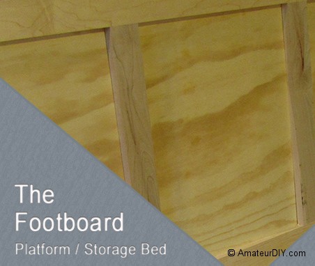 Platform Bed Footboard