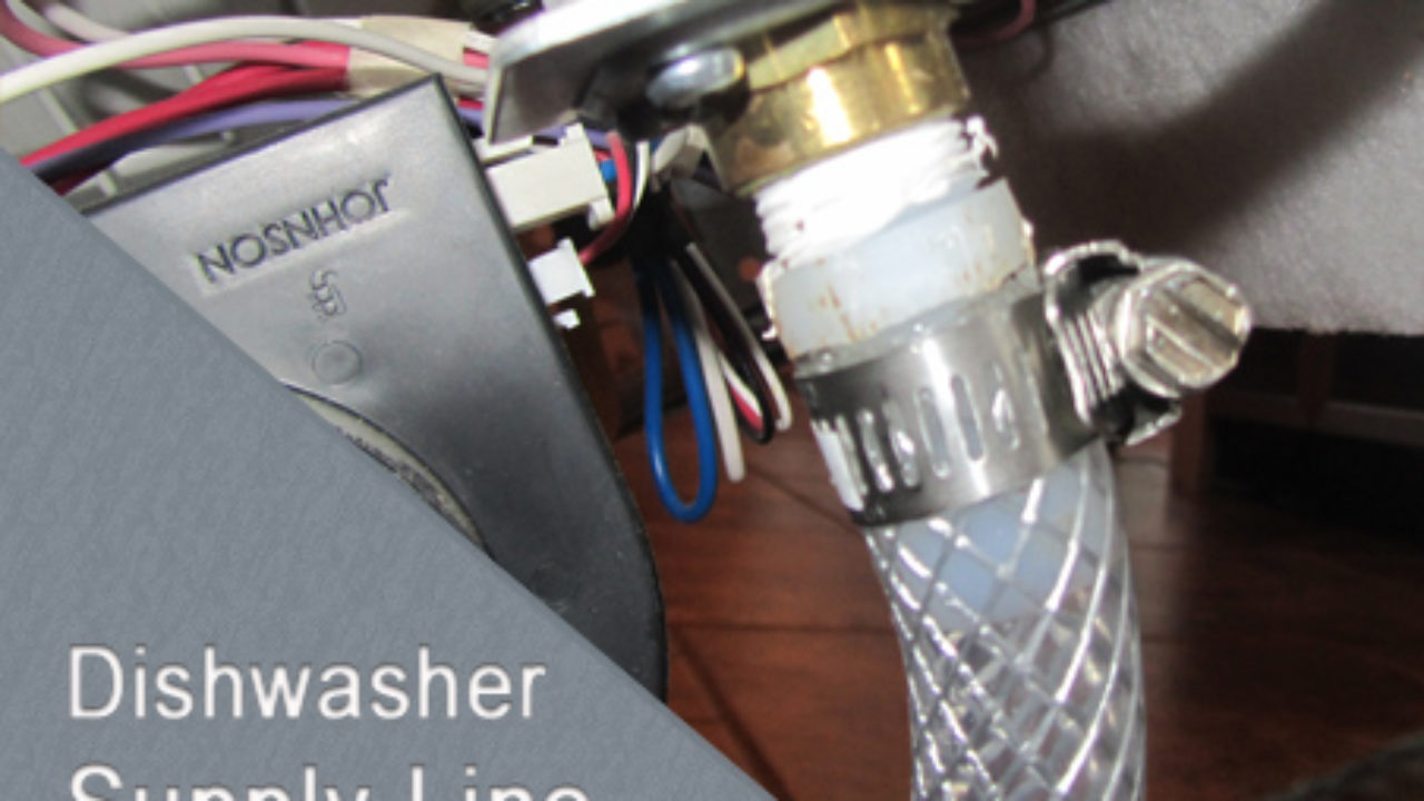 Installing dishwasher water line discount