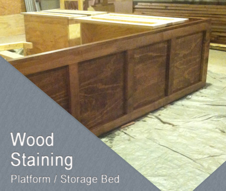 wood staining