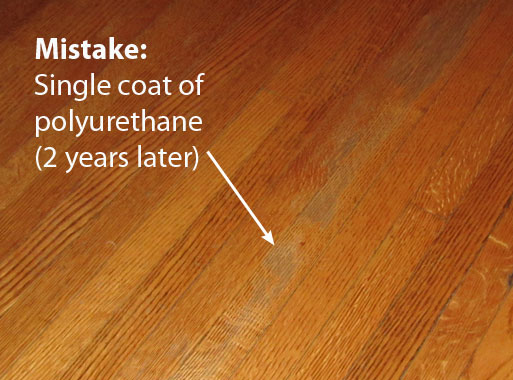 Single polyurethane coat